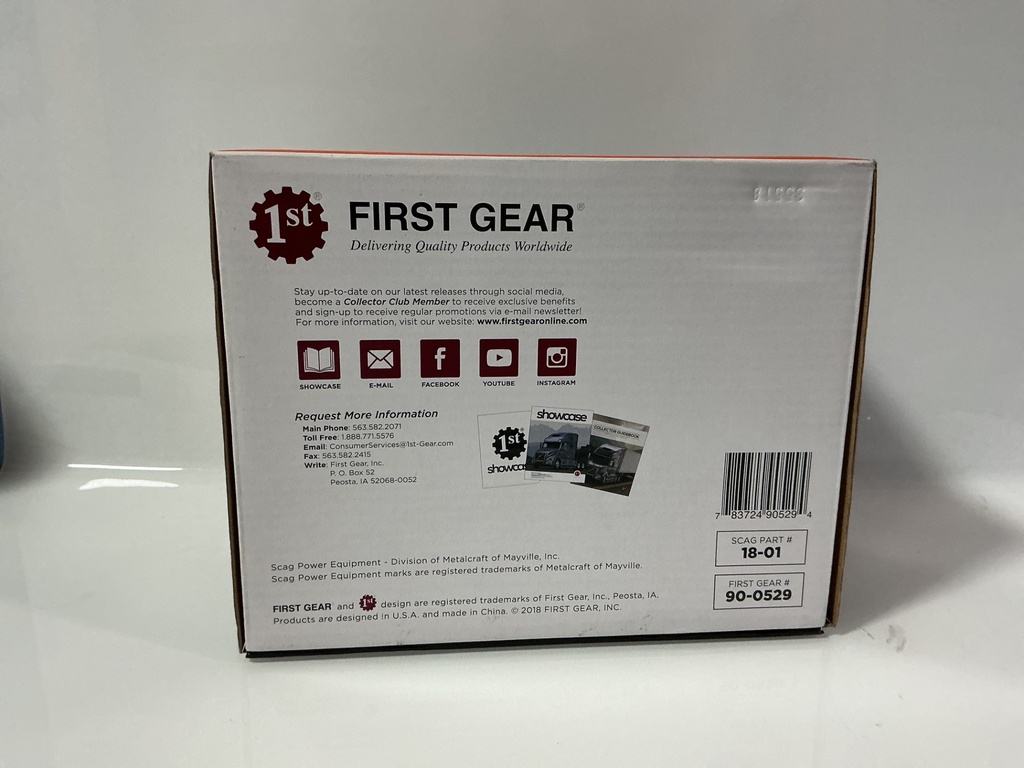 1:16 FIRST GEAR SCAGG TURF TIGER 2 ZERO TURN MOWER #90–0529 - Photo 4