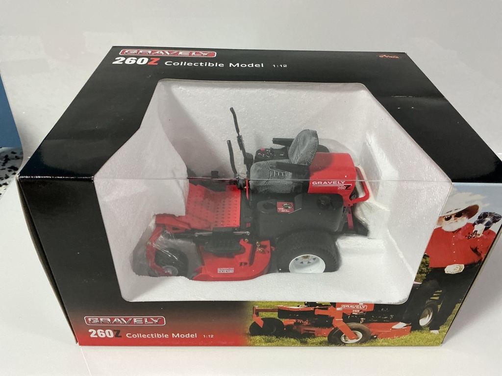 1:12 TWH COLLECTIBLES GRAVELY 260Z ZERO TURN MOWER #TWH014 - Photo 2
