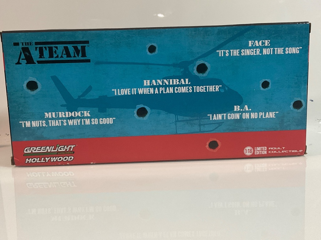 1/18 GREENLIGHT THE A TEAM 1983 GMC VANDURA WEATHERED VERSION - Photo 3