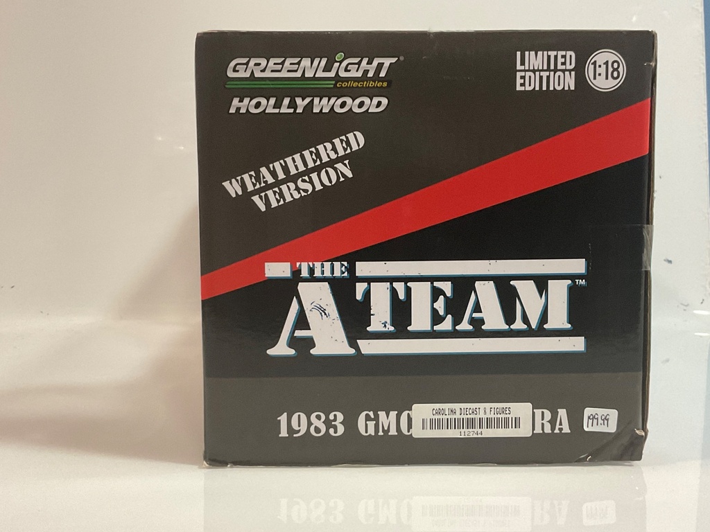 1/18 GREENLIGHT THE A TEAM 1983 GMC VANDURA WEATHERED VERSION - Photo 4
