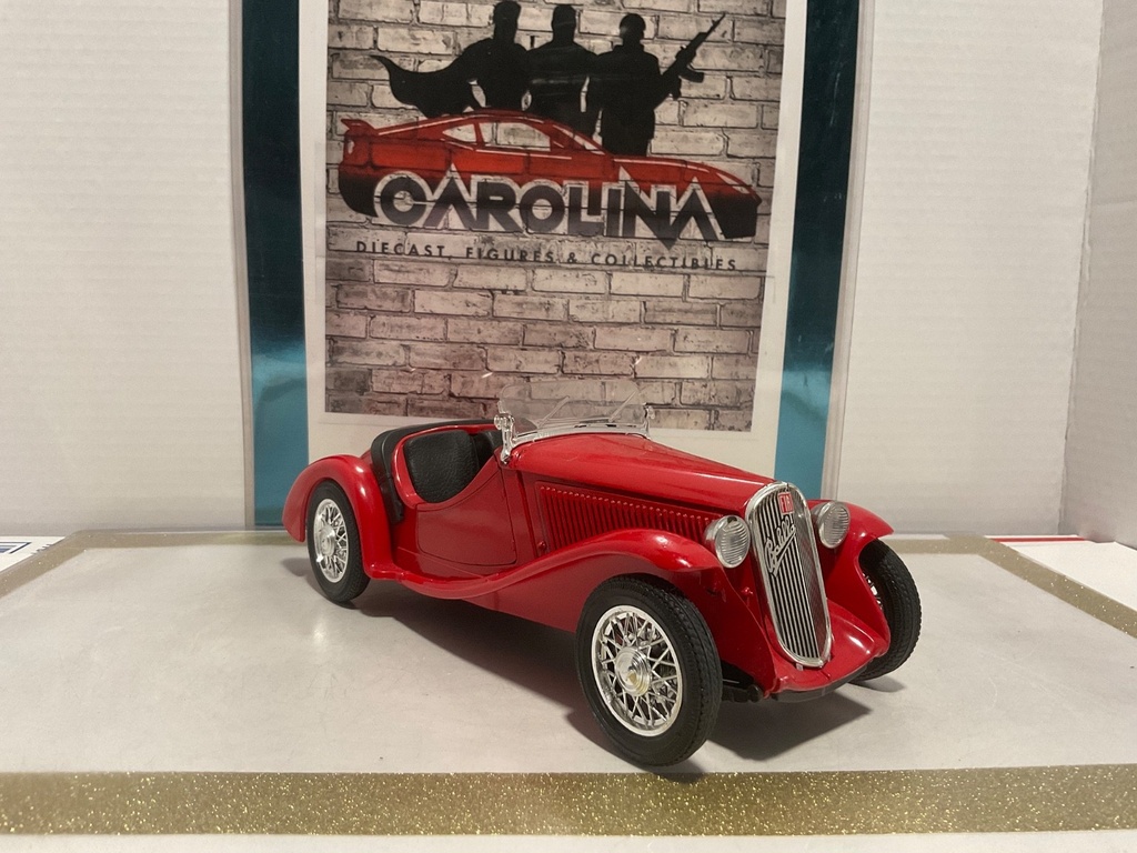1/18: TONKA FIAT 508 CAPPA RED ON BLACK image