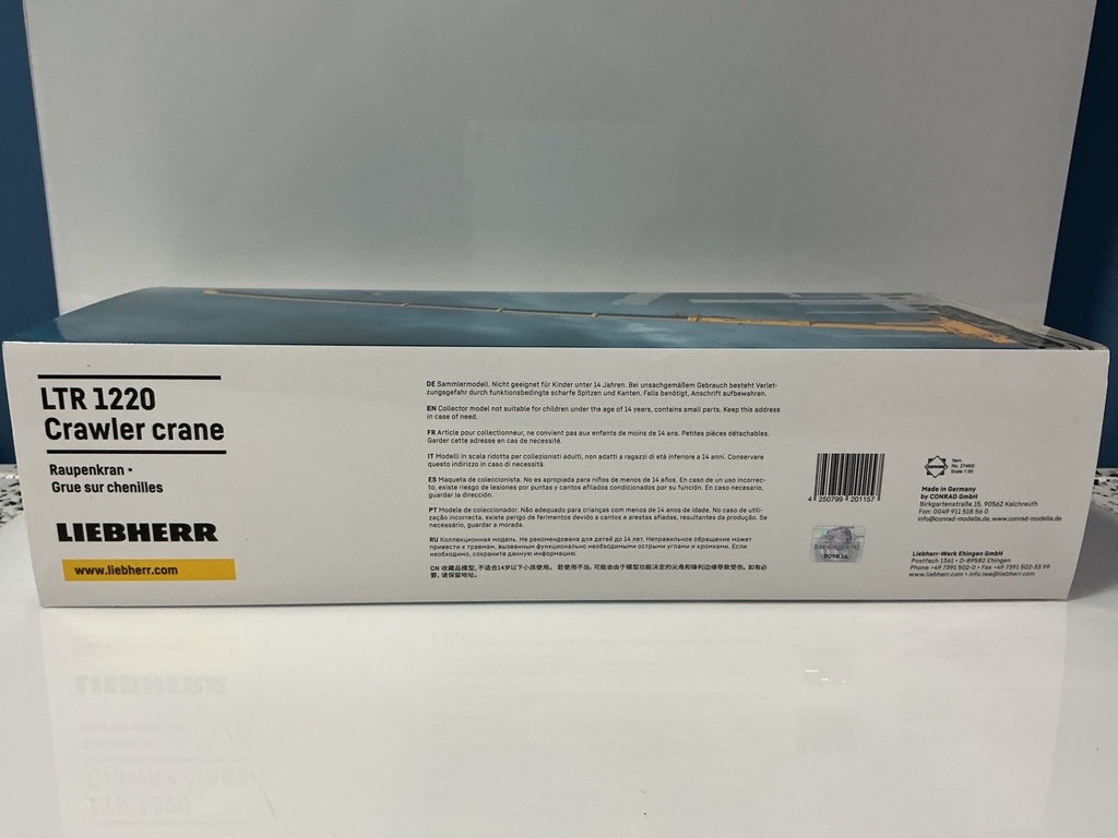 1:50 CONRAD LIEBHERR LTR 1220  CRAWLER CRANE #2746/0 - Photo 2