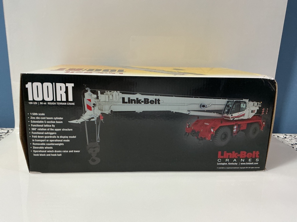 1:50 NZG LINK BELT 100/RT ROUGH TERRAIN CRANE #1013 - Photo 2