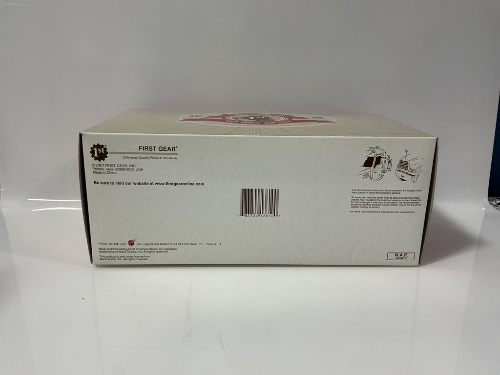 1:34 FIRST GEAR MACK GRANITE DUMP TRUCK “NAP” #19–3610 - Photo 2