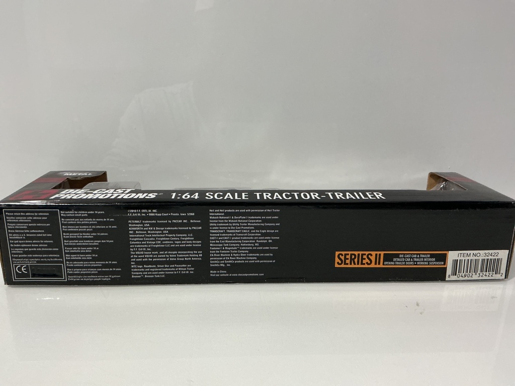 1:64 DIE-CAST PROMOTIONS  DCP KENWORTH W900 WITH LOADED STEP DECK #32422 - Photo 4
