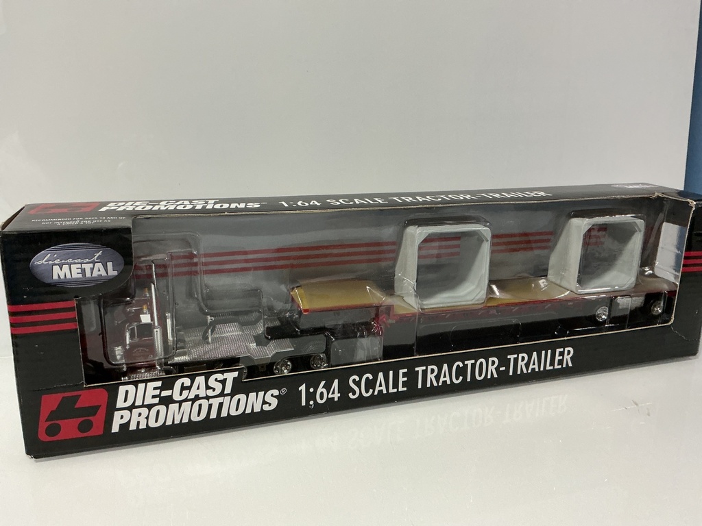 1:64 DIE-CAST PROMOTIONS DCP LEFEBVRE PETERBILT 379 STEP DECK WITH LOAD #31710 - Photo 3