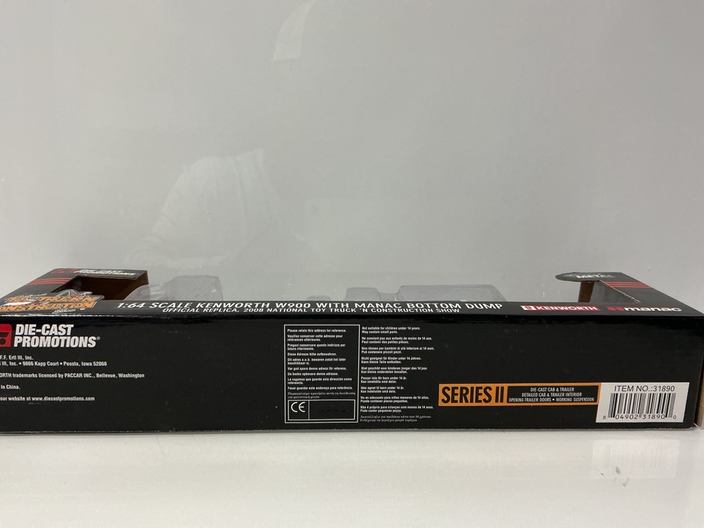 1:64 DIE-CAST PROMOTIONS DCP KNIFE RIVER KENWORTH W900 WITH BOTTOM DUMP #31890 - Photo 4
