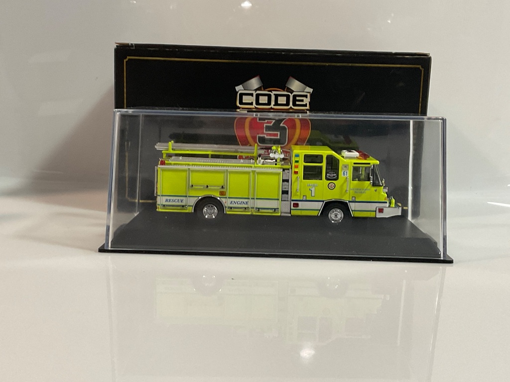 1/64 CODE 3 PALM BEACH 1 PIERCE QUANTUM PUMPER  - Photo 3