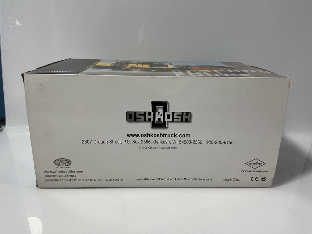 1:50 TWH COLLECTIBLES SWORD MODELS OSHKOSH  SNOW PLOW SW3005 – Y - Photo 2