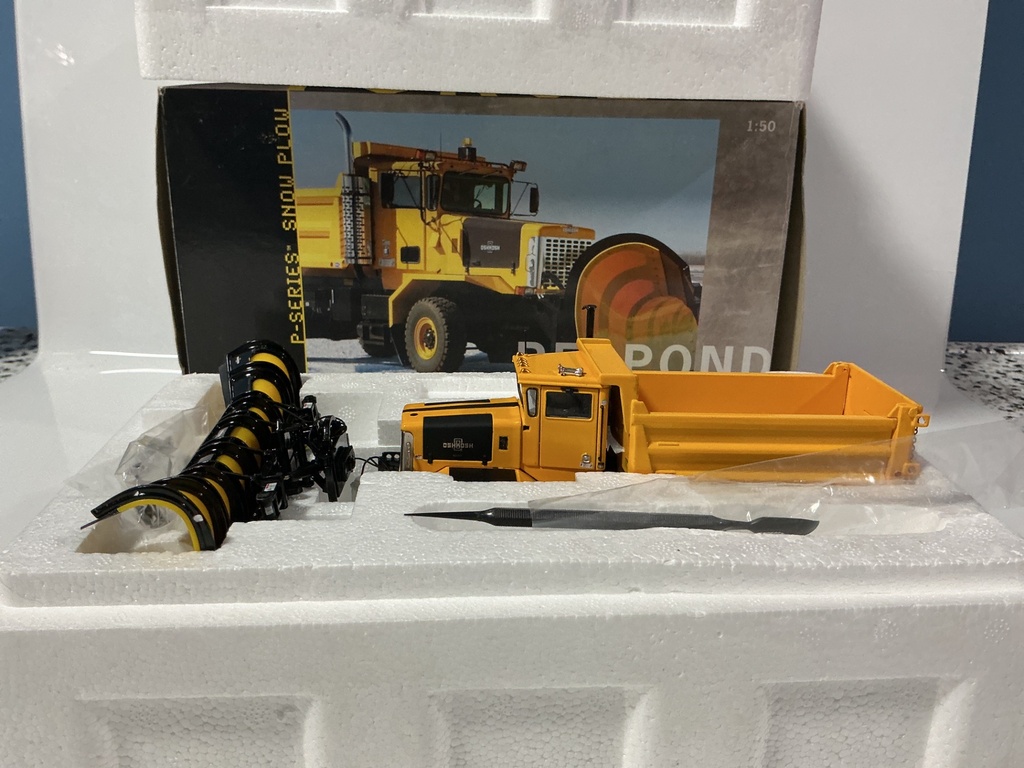 1:50 TWH COLLECTIBLES SWORD MODELS OSHKOSH  SNOW PLOW SW3005 – Y - Photo 6