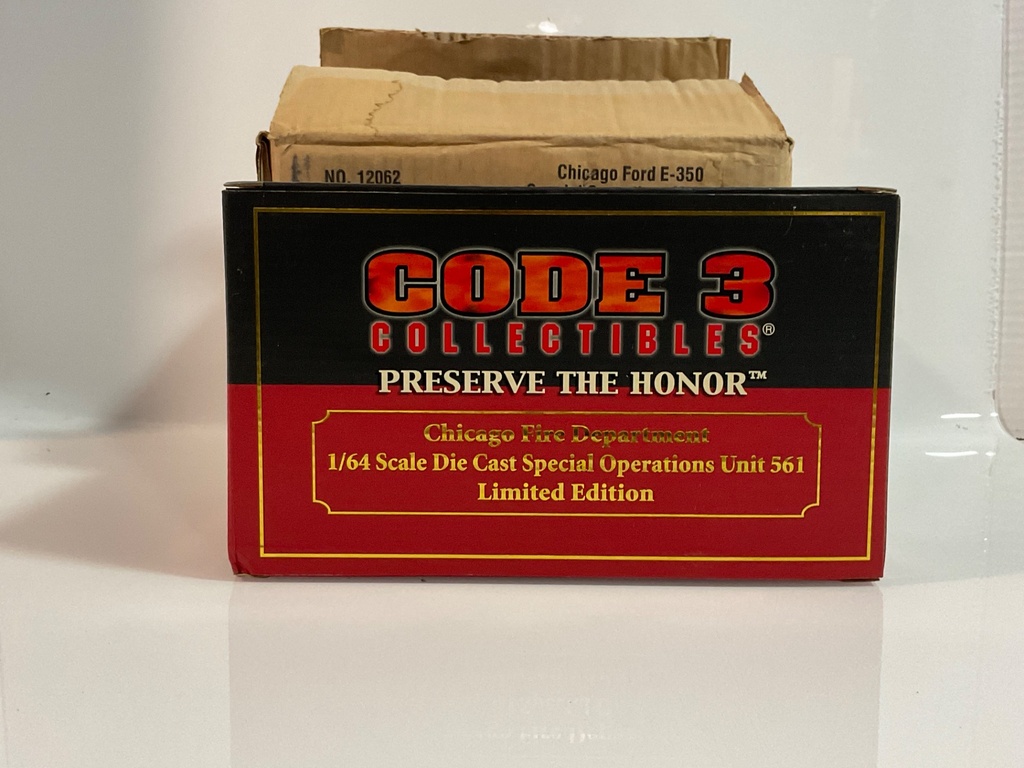 1/64 CODE 3 CHICAGO FORD E 250 12062 - Photo 2