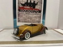 1/18: SOLIDO FORD ROADSTER *PARTS JUNKYARD CAR* BROWN ON BLACK image