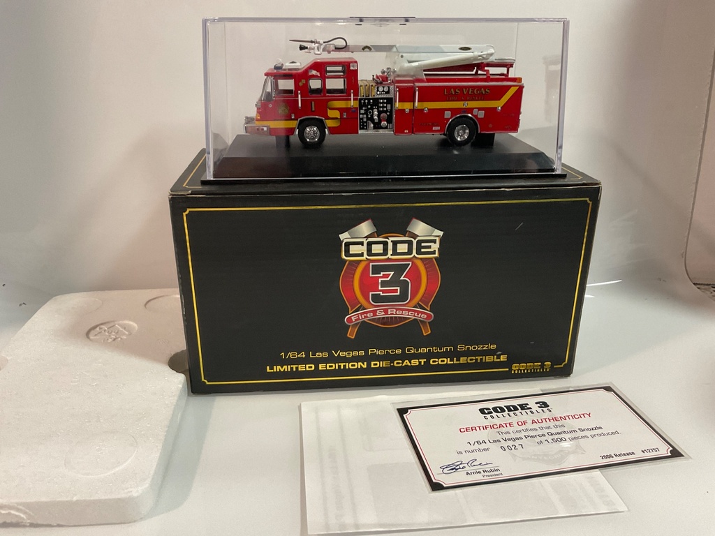 1/64 CODE 3 LAS VEGAS PIERCE QUANTUM SNOZZLE  - Photo 2
