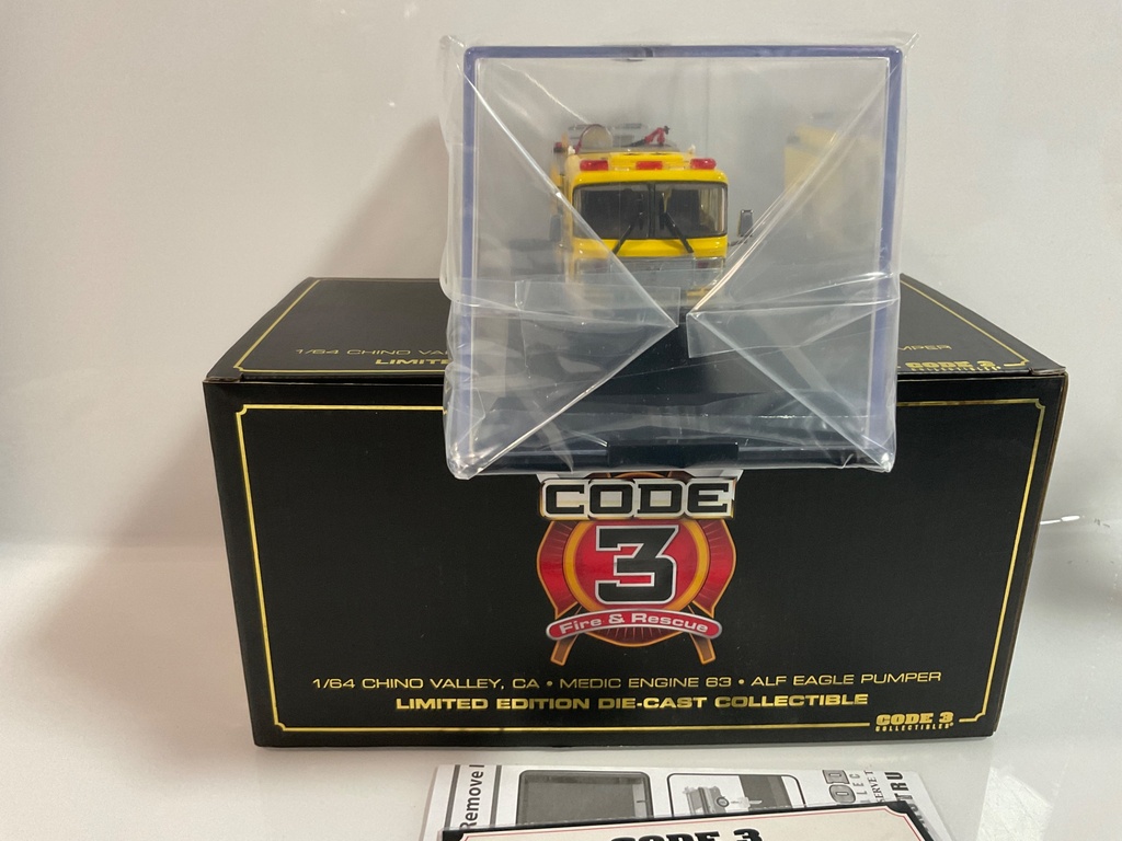 CODE 3 CHINO VALLEY MEDIC ENGINE 63 ALF EAGLE PUMPER - Photo 4