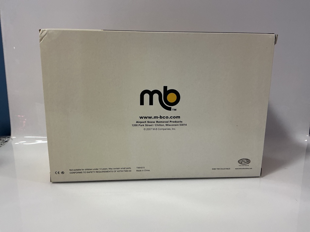 1:50 TWC COLLECTIBLES MB FRONT MOUNT AIRPORT BROOM SWEEPER  TWC073 - Photo 2