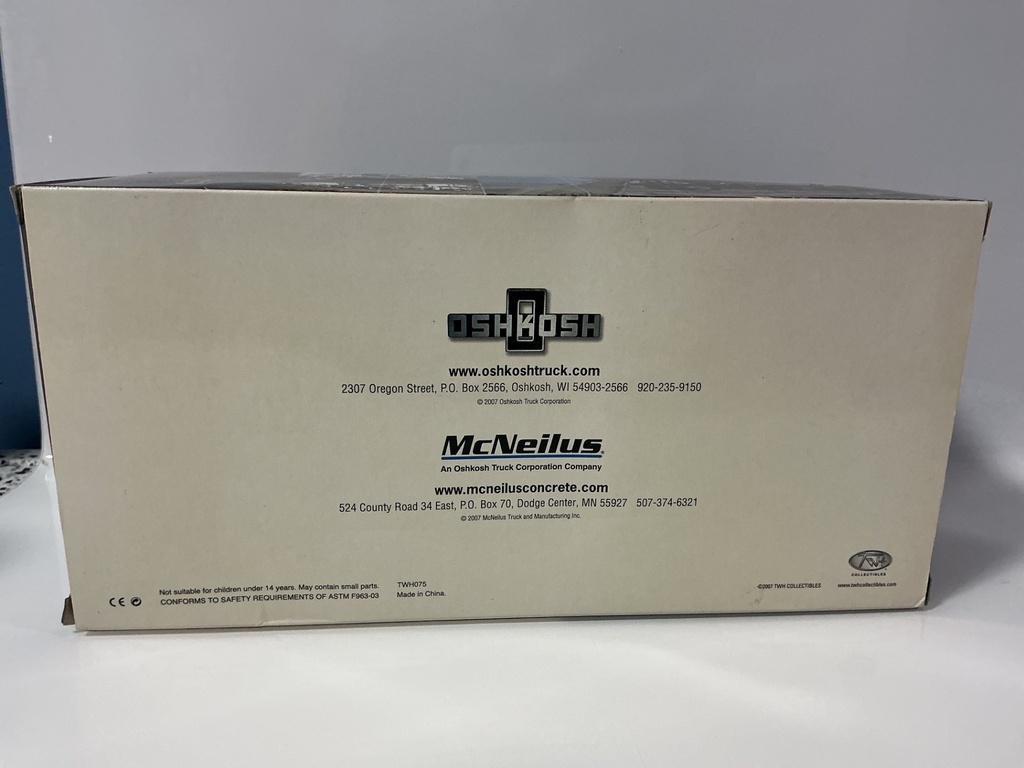 1:50 TWC COLLECTIBLES CEMSTONE OSHKOSH FRONT DISCHARGE MIXER TWH075 - Photo 2