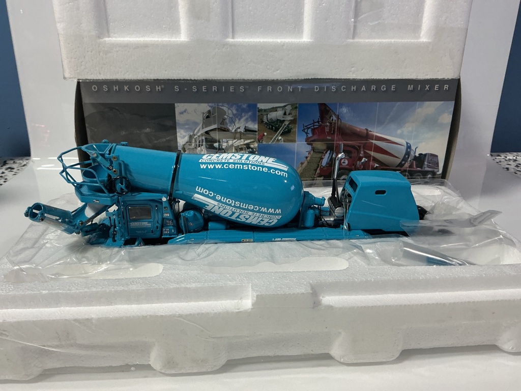 1:50 TWC COLLECTIBLES CEMSTONE OSHKOSH FRONT DISCHARGE MIXER TWH075 - Photo 5