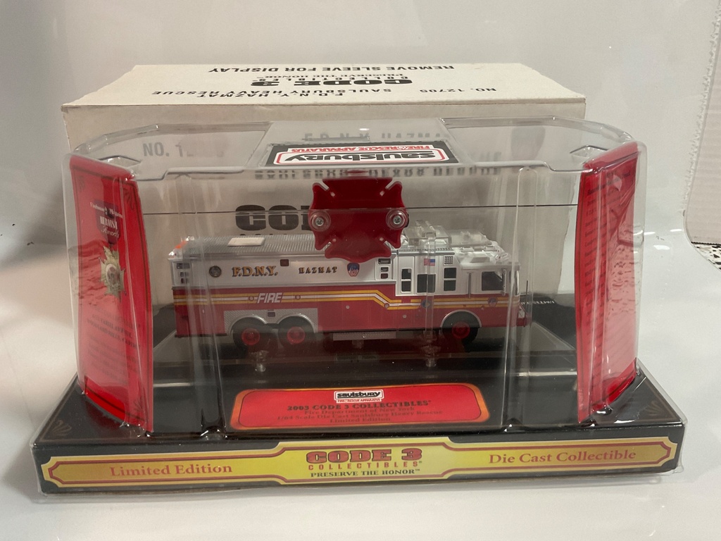 1/64 FDNY HAZMAT SAULSBURY HEAVY RESCUE  - Photo 3