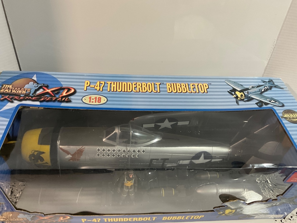 1/18 ULTIMATE SOLDIER P-47 THUNDERBOLT BUBBLETOP  - Photo 3