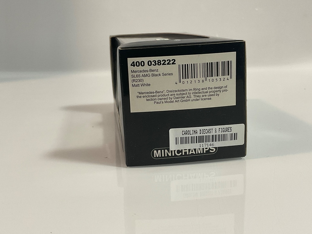 1/43 MINICHAMPS MERCEDES BENZ SL65 AMG BLACK SERIES  - Photo 2