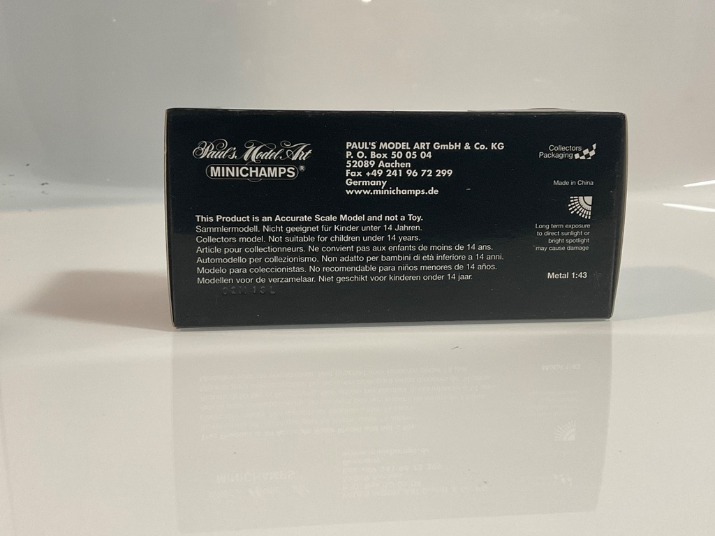 1/43 MINICHAMPS MERCEDES BENZ SL65 AMG BLACK SERIES  - Photo 3