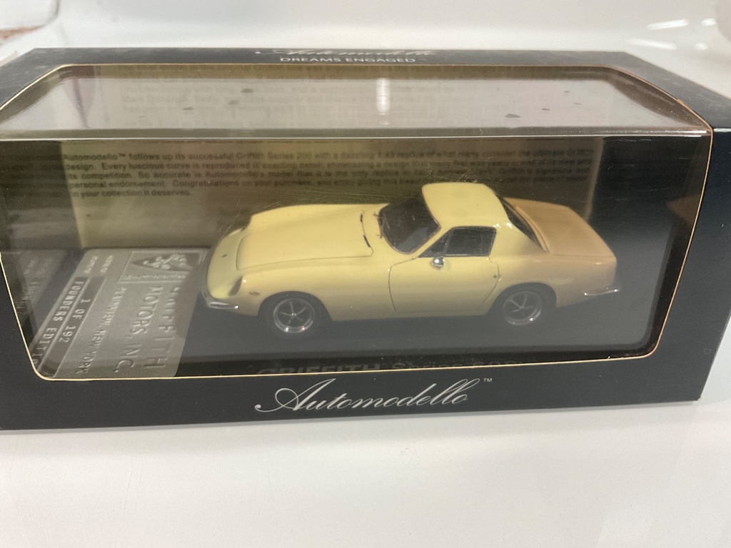 1/43 AUTOMODELLO  1966 TVR GRIFFITH SERIES 600 FOUNDERS EDITION RARE  - Photo 4