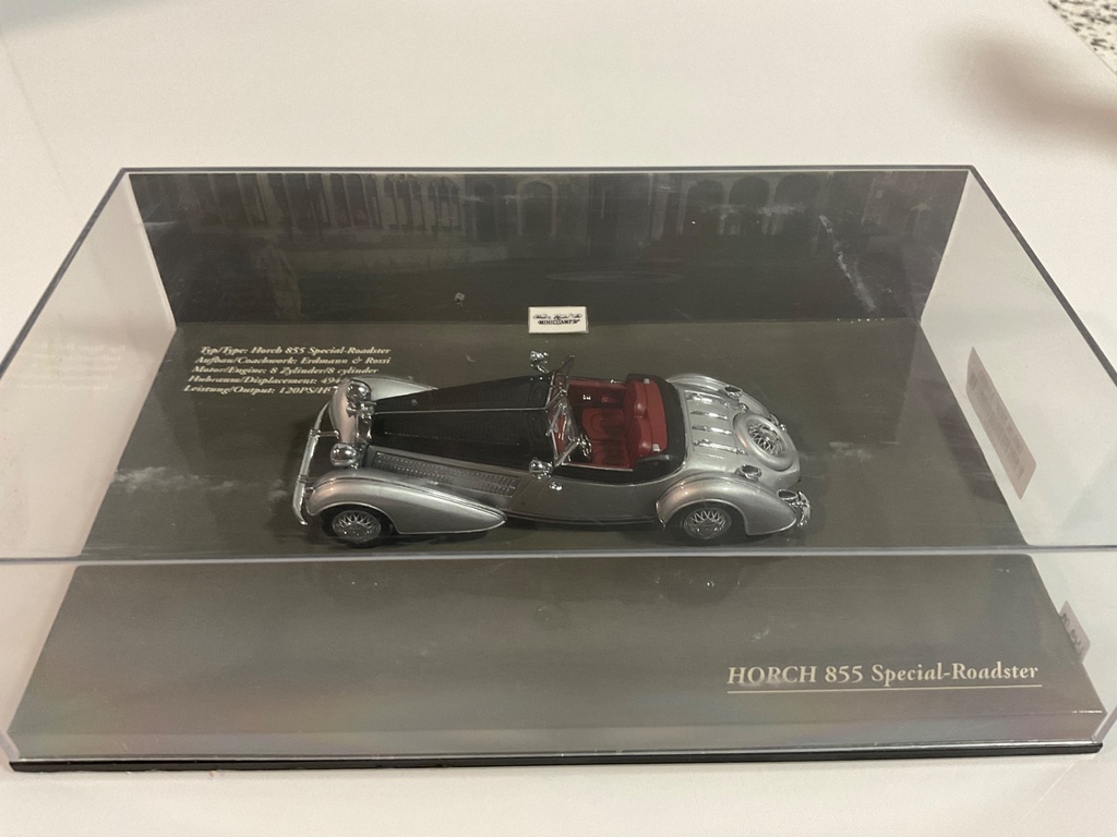 1/43 MINICHAMPS HORCH 855 SPECIAL ROADSTER  - Photo 2