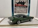 1/18: ERTL 1969 PONTIC GTO DARK GREEN ON BLACK image