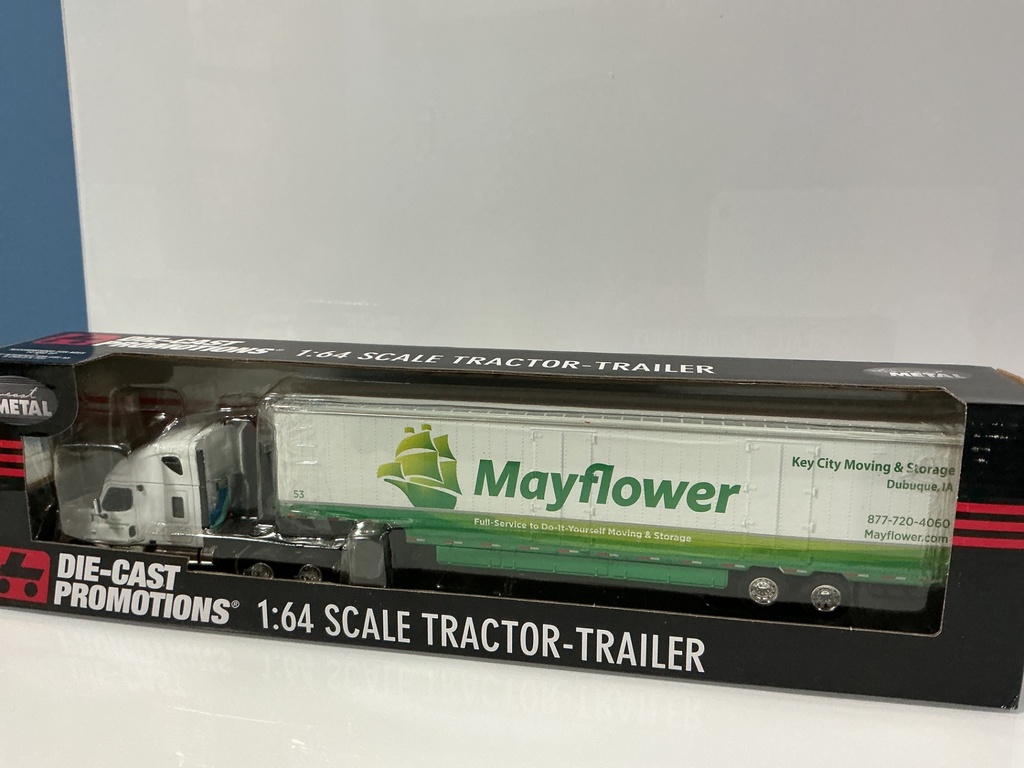 1:64 DCP DIE-CAST PROMOTIONS KEY CITY MAYFLOWER FREIGHTLINER #33106 - Photo 3