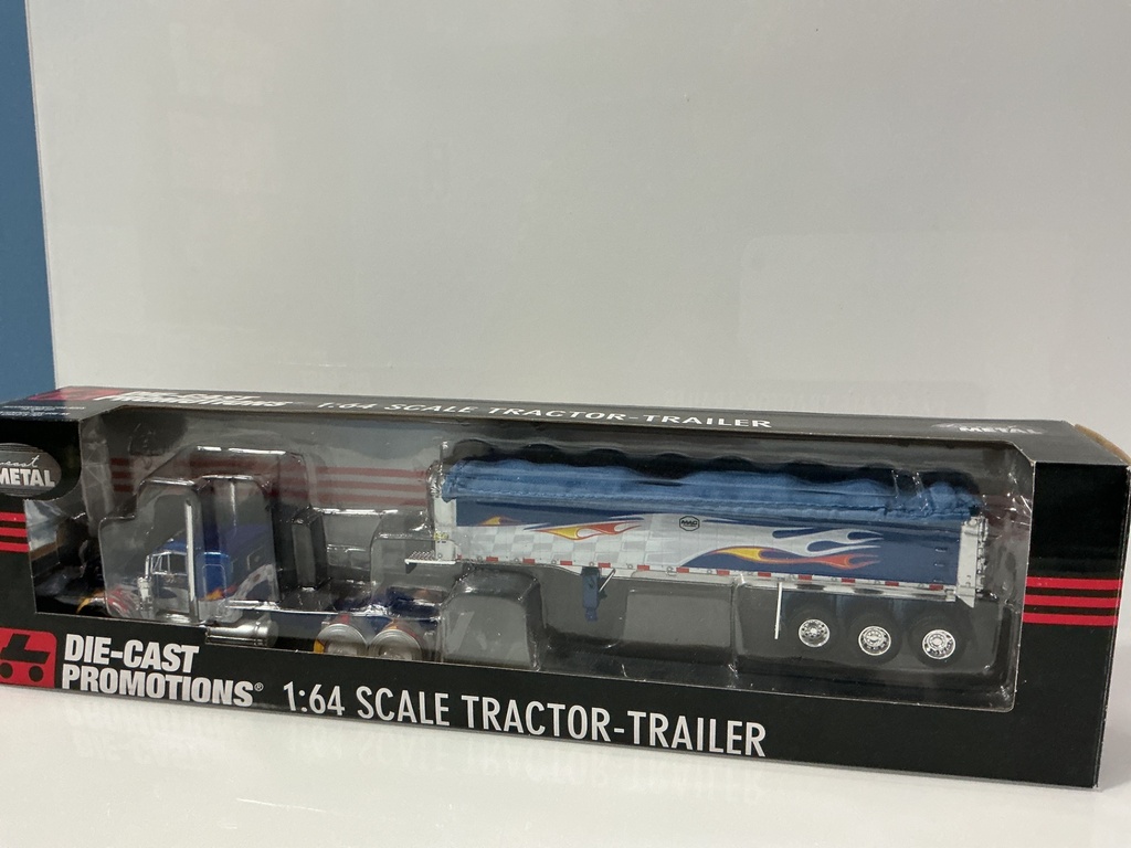 1:64 DCP DIE-CAST PROMOTIONS EILEN & SONS PETERBILT & DUMP TRAILER #33075 - Photo 4