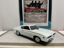 1/18: MOTOR MAX 1969 PONTIAC GTO WHITE ON BLACK image