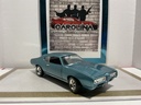 1/18: ERTL 1969 PONTIAC GTO BLUE ON BLACK image