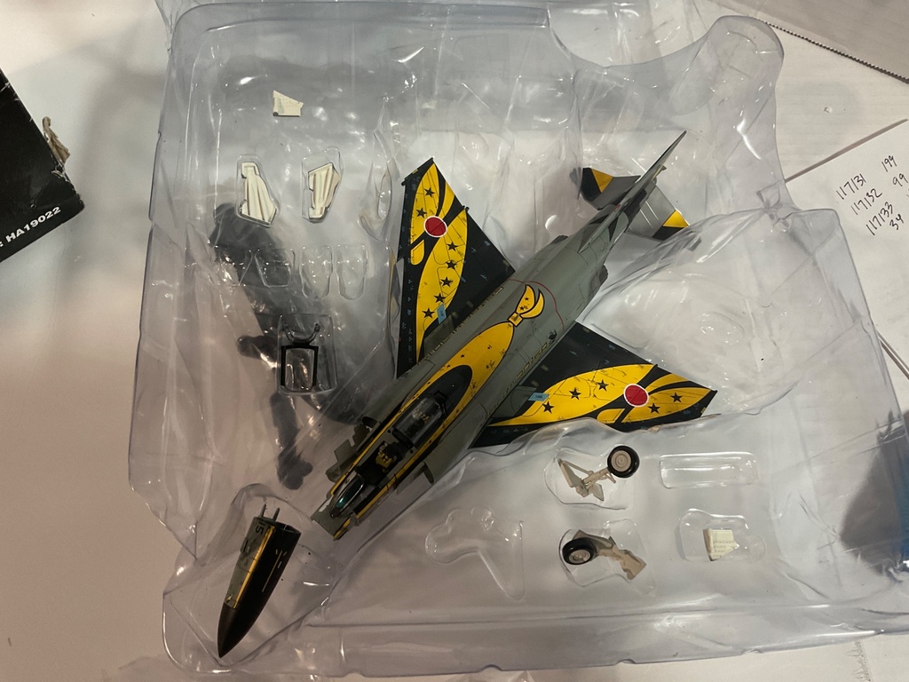 1/72 HOBBY MASTER F-4EJ KAI PHANTOM II DAMAGED  - Photo 5