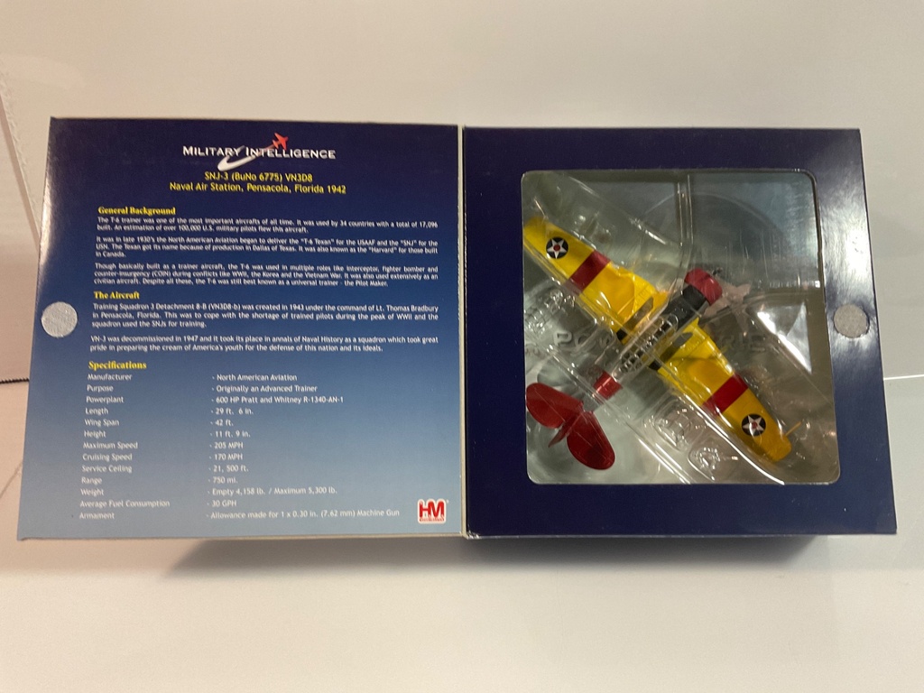 1/72 HOBBY MASTER SNJ-3(BUNO 6775) NAVAL AIR STATION PENSACOLA 1942 - Photo 2