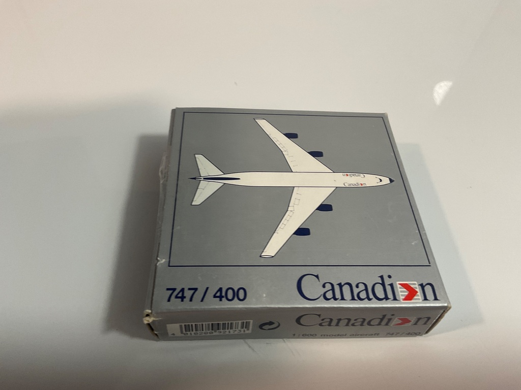 1/600 SCHABAK CANADIAN 747/400  - Photo 3