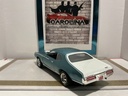 1/18: ERTL 1969 PONTIAC GTO ROYAL BODCAT CRYSTAL TURQUOISE ON BLACK image