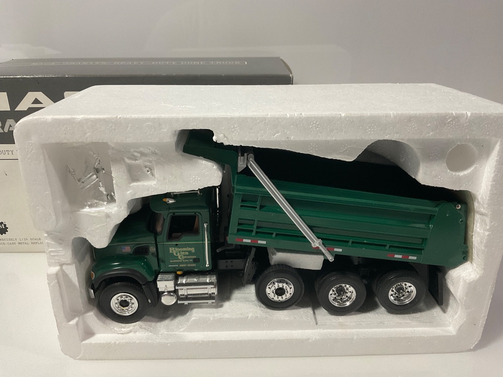 1/34 FIRST GEAR MACK GRANITE DUMP TRUCK 19-3078 BLOOMING GLEN  - Photo 2