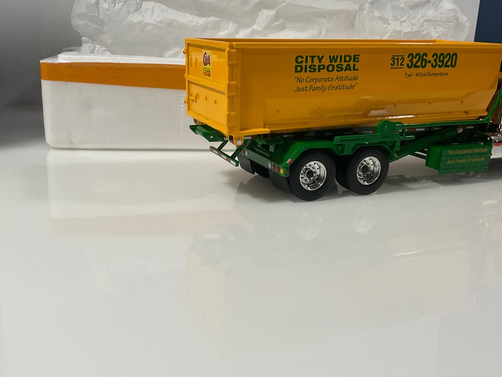 1/34 FIRST GEAR MACK GRANITE MP ROLL OFF CITYWIDE DISPOSAL 19-4184 - Photo 8