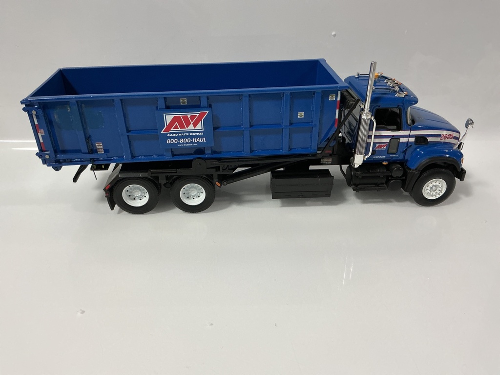 1/34 FIRST GEAR ALLIED WASTE MACK GRANITE ROLL OFF REFUSE TRUC 19-3361 - Photo 7