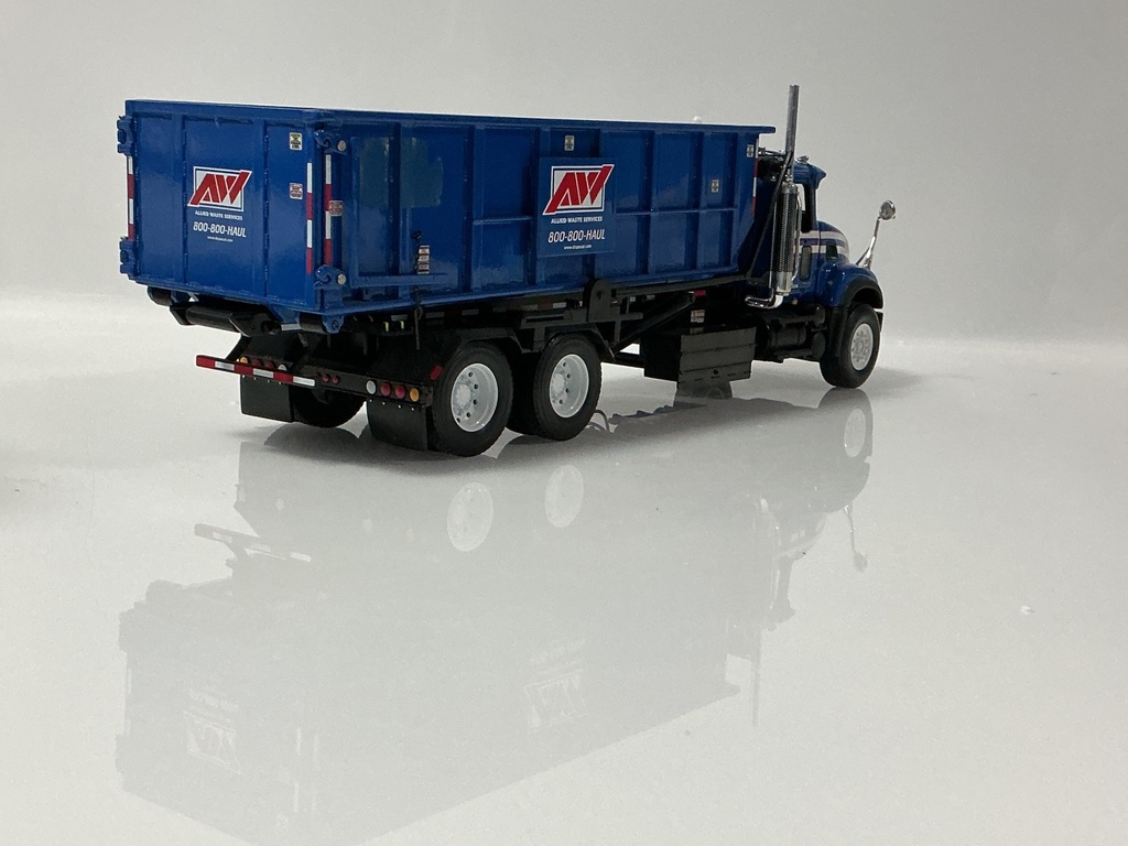 1/34 FIRST GEAR ALLIED WASTE MACK GRANITE ROLL OFF REFUSE TRUC 19-3361 - Photo 9