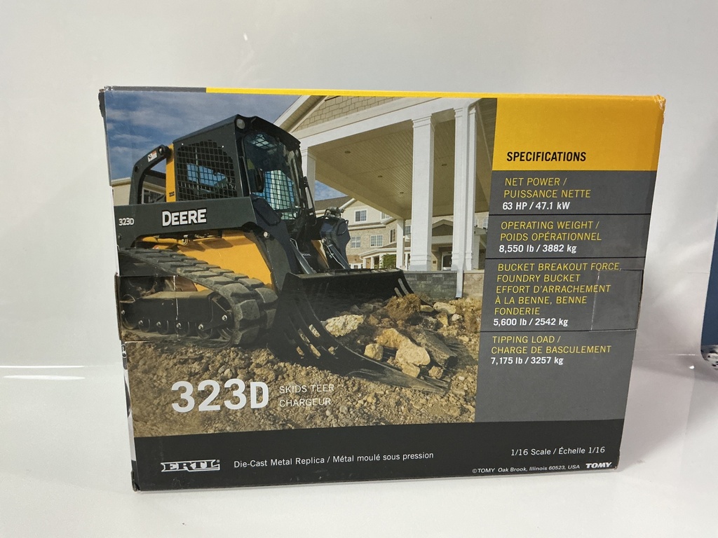 1/16 ERTL JOHN DEERE 323D SKID STEER  - Photo 3