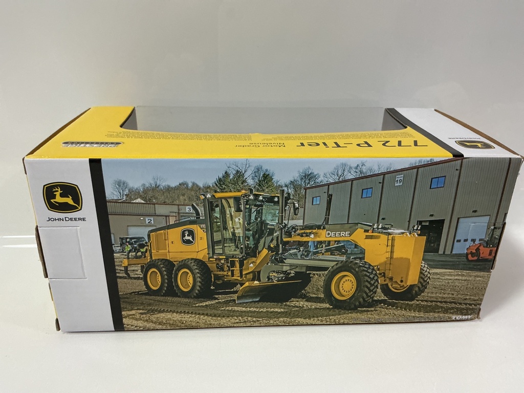 1/50 ERTL JOHN DERRE 772 P TIER MOTOR GRADER - Photo 2
