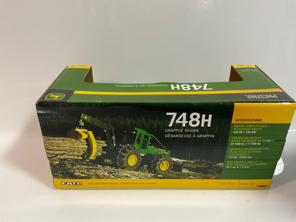 1/50 ERTL PRESTIGE GRAPPLE SKIDDER 748H  - Photo 2