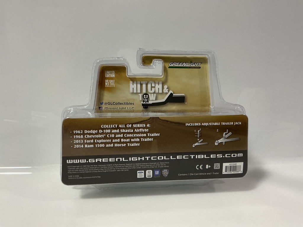 1:64 GREENLIGHT NYPD 2014  RAM & HORSE TRAILER CHASE - Photo 3
