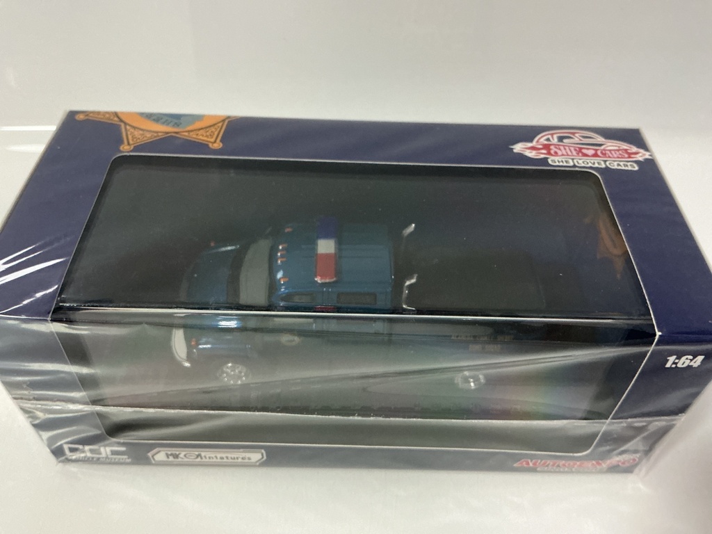 1:64 MK MINATURES GMC TOPKICK C4500 BLUE ON GRAY - Photo 4