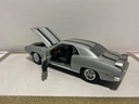 1/18: ROAD SIGNATURE 1969 PONTIAC FIREBIRD TRANS AM SILVER WITH BLACK STRIPE image
