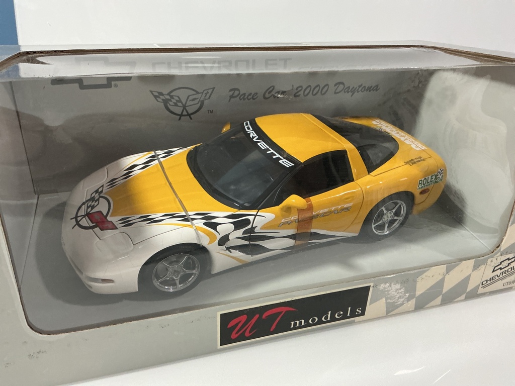 1/18 UT MODELS 2000 DAYTONA PACE CAR CORVETTE ROLEX - Photo 2
