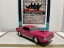 1/18: ERTL 1970 PLYMOUTH HEMI CUBA PINK ON BLACK image