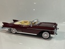 1/18 MOTORMAX 1958 CADILLAC ELDORADO PURPLE ON TAN - Photo 4