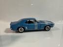 1/18 1969 CHEVROLET CAMARO BLUE ON BLACK CANNADAYS HOBBY - Photo 4